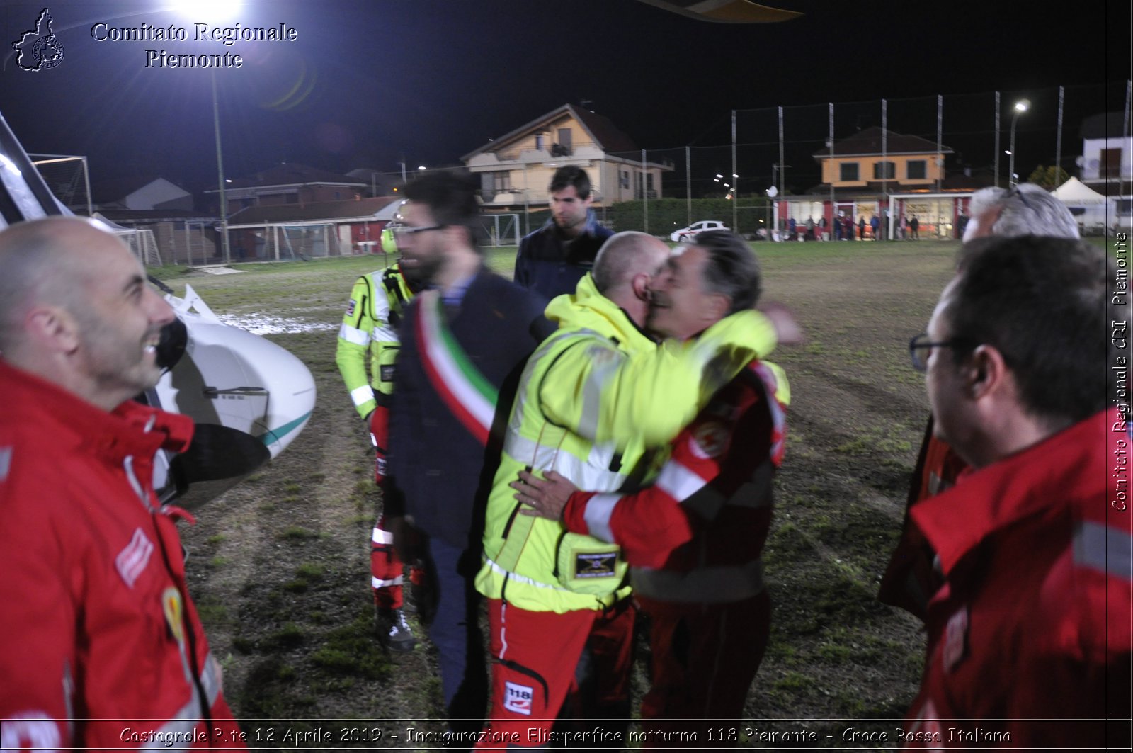 Castagnole P.te 12 Aprile 2019 - Inaugurazione Elisuperfice notturna 118 Piemonte - Croce Rossa Italiana - Comitato Regionale del Piemonte