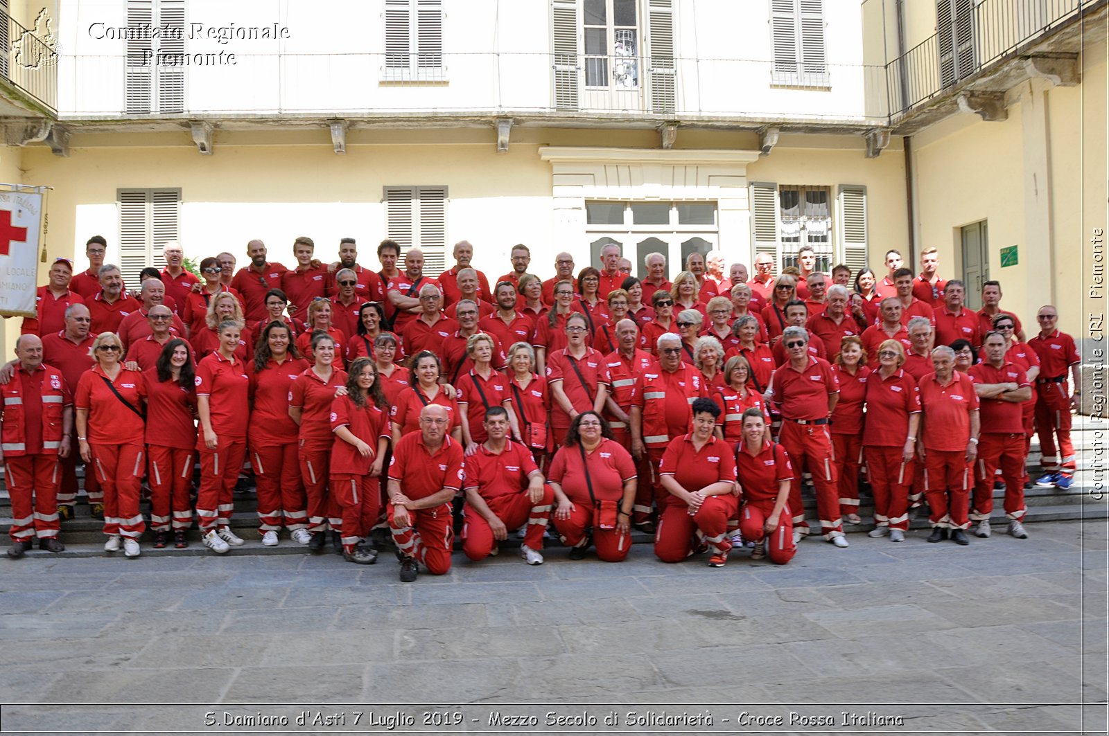 S.Damiano d'Asti 7 Luglio 2019 - Mezzo Secolo di Solidariet - Croce Rossa Italiana - Comitato Regionale del Piemonte