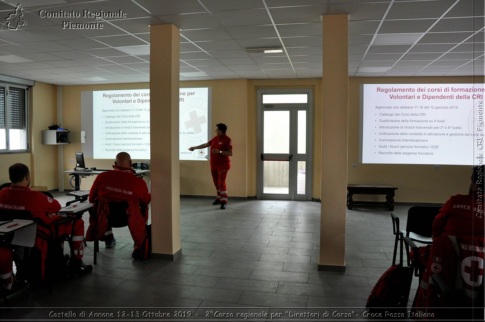 Castello di Annone 12-13 Ottobre 2019 - 2Corso regionale per "Direttori di Corso" - Croce Rossa Italiana