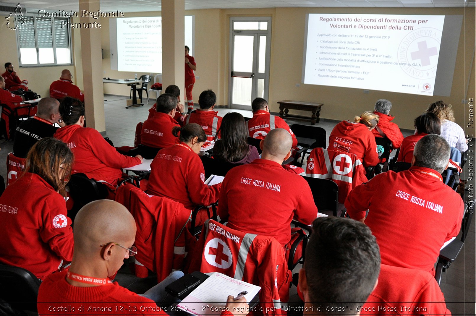 Castello di Annone 12-13 Ottobre 2019 - 2Corso regionale per "Direttori di Corso" - Croce Rossa Italiana
