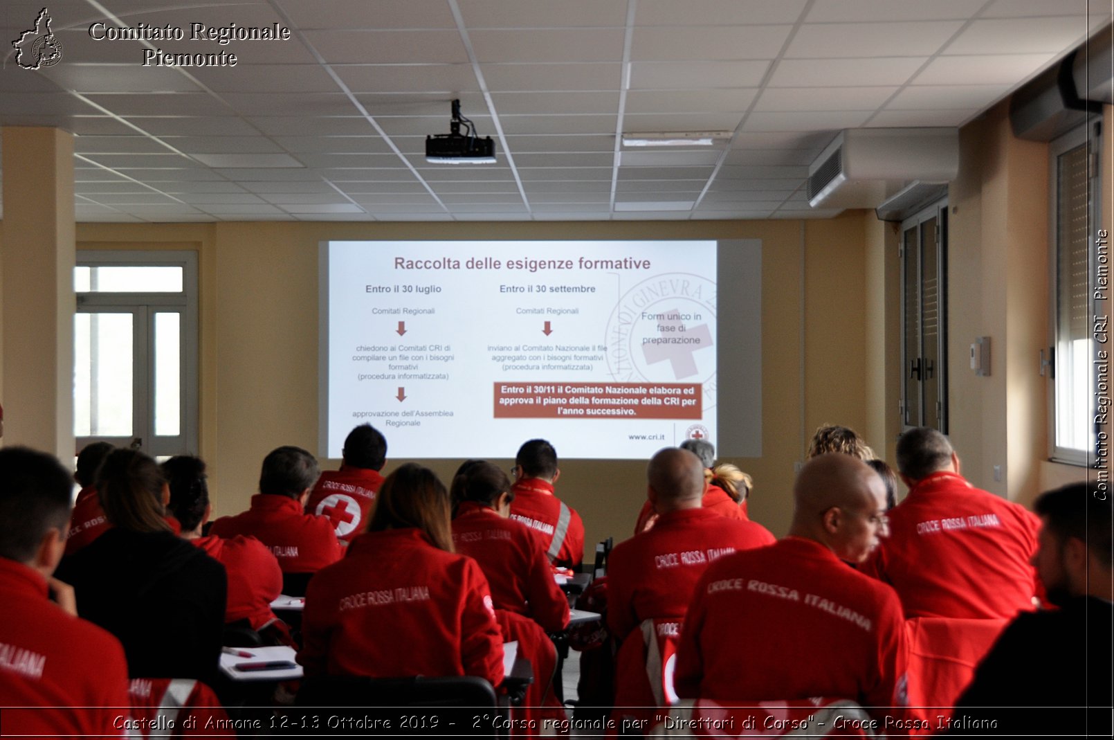 Castello di Annone 12-13 Ottobre 2019 - 2Corso regionale per "Direttori di Corso" - Croce Rossa Italiana