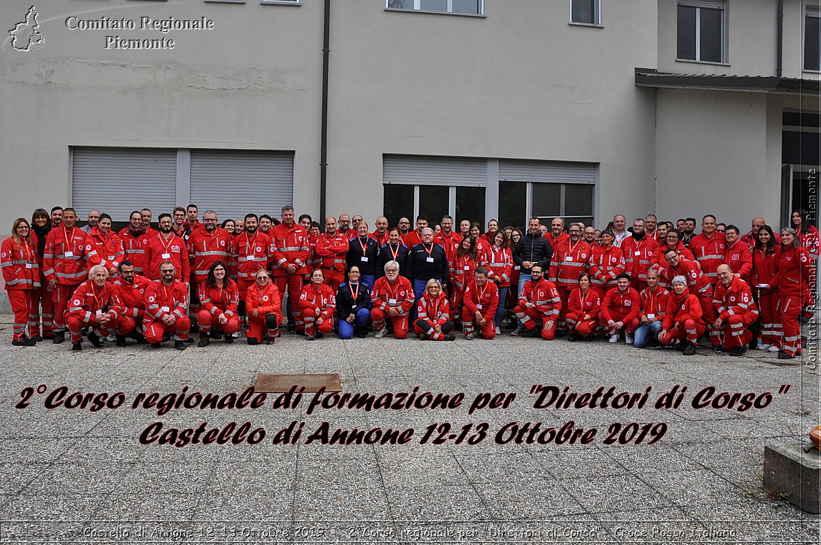 Castello di Annone 12-13 Ottobre 2019 - 2Corso regionale per "Direttori di Corso" - Croce Rossa Italiana