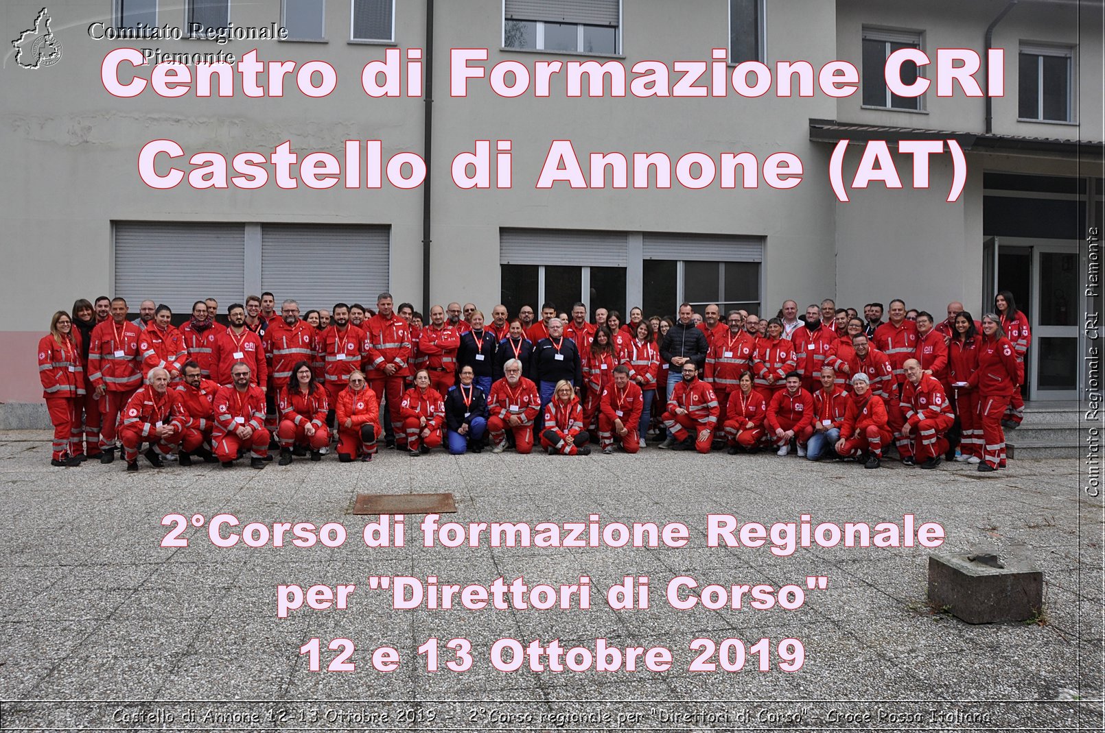 Castello di Annone 12-13 Ottobre 2019 - 2Corso regionale per "Direttori di Corso" - Croce Rossa Italiana