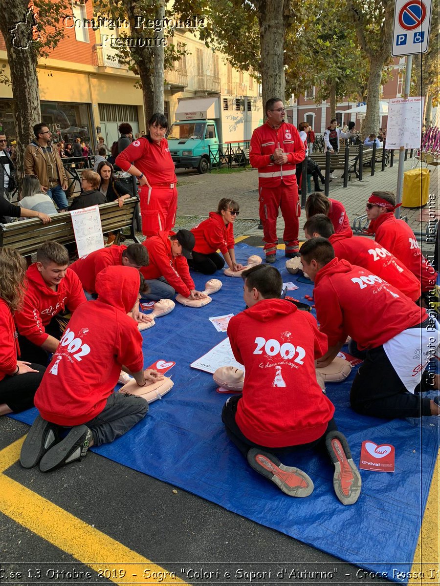 Nole C.se 13 Ottobre 2019 - Sagra "Colori e Sapori d'Autunno" - Croce Rossa Italiana
