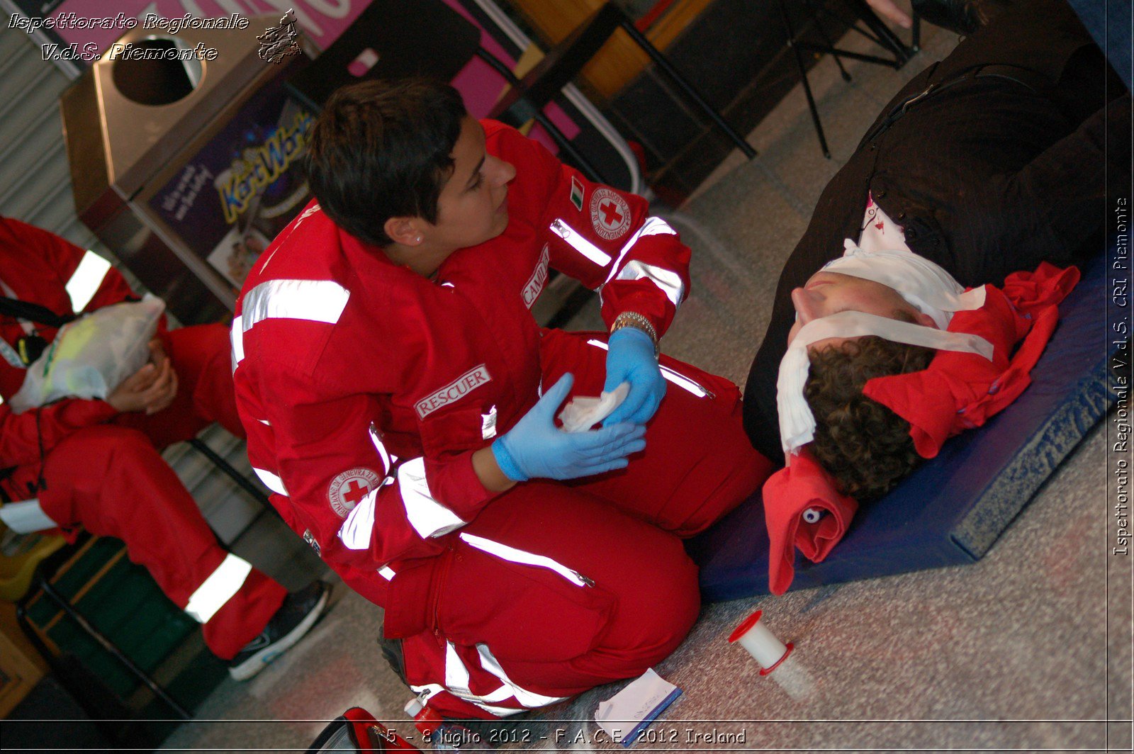 5 - 8 luglio - F.A.C.E. 2012 Ireland - Croce Rossa Italiana - Ispettorato Regionale Volontari del Soccorso del Piemonte